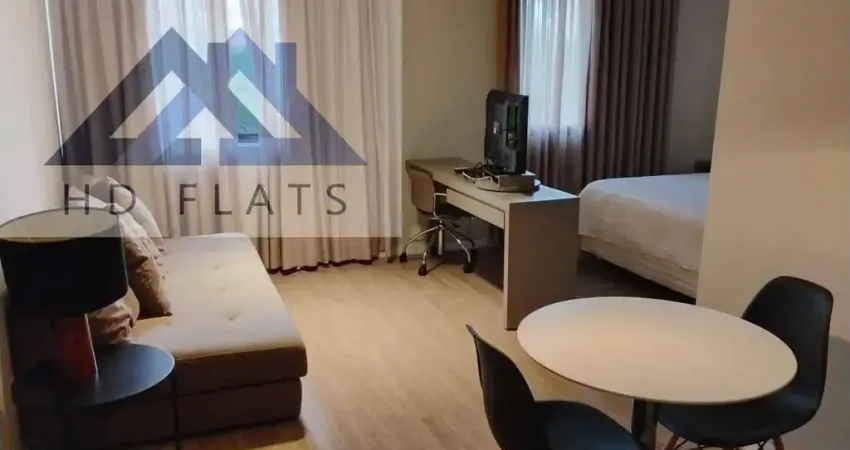 Flat com 1 quarto para alugar na Rua Pedroso Alvarenga, 543, Itaim Bibi, São Paulo