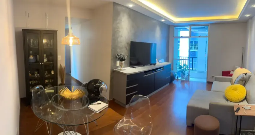Apartamento impecável em icarai com 80m², 2 quartos mobiliado e lazer completo, niterói rj