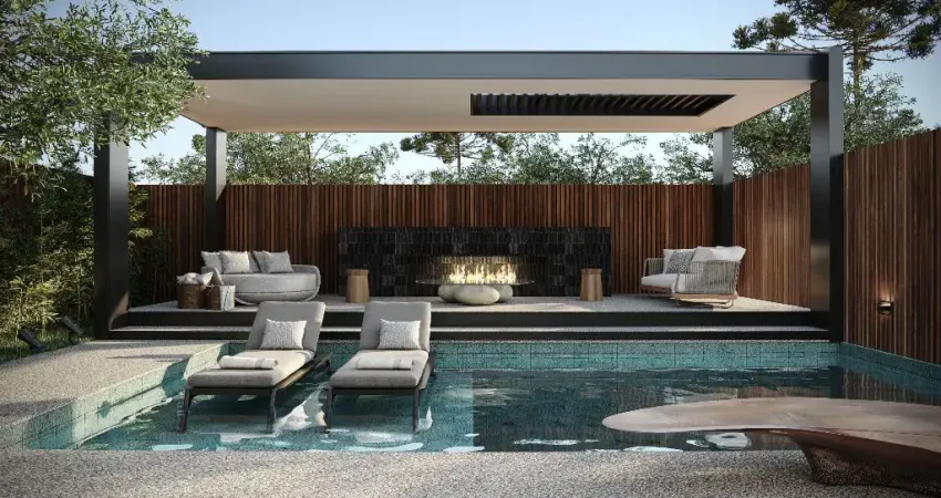 Casa em Condomínio com 250 m² privativos, 3 suítes, 2 vagas de garagem, no Cascatinha, Curitiba