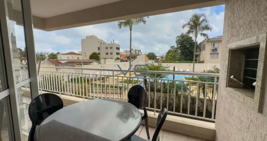 Apartamento Semi-Mobiliado com Varanda Gourmet e Vista para a Piscina no Rebouças – Curitiba