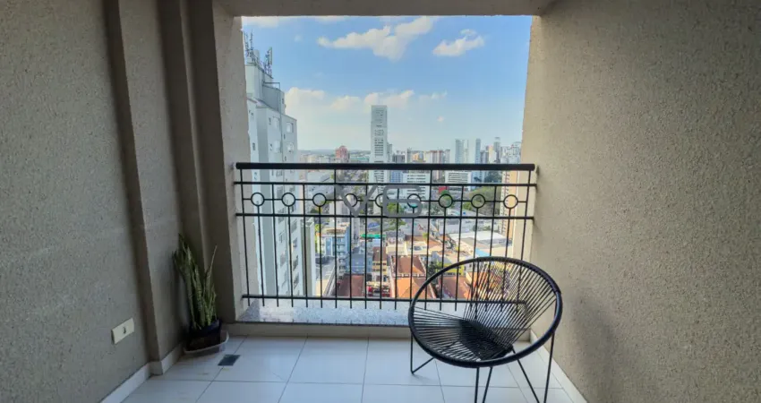 Um apartamento com 2 quartos, 1 vaga de garagem, 50m² privativos, no centro, curitiba-pr.