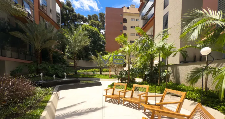 Apartamento alto padrão com 3 quartos, 3 suíte, 3 vagas de garagem, 227,98m² privativos, no cabral,