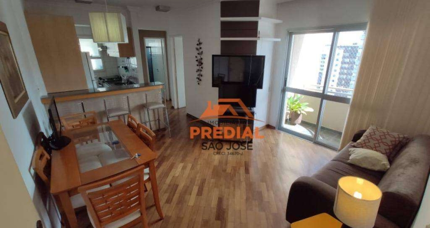 Apartamento com 2 dormitórios para alugar, 56 m² - Jardim Aquarius - São José dos Campos/SP