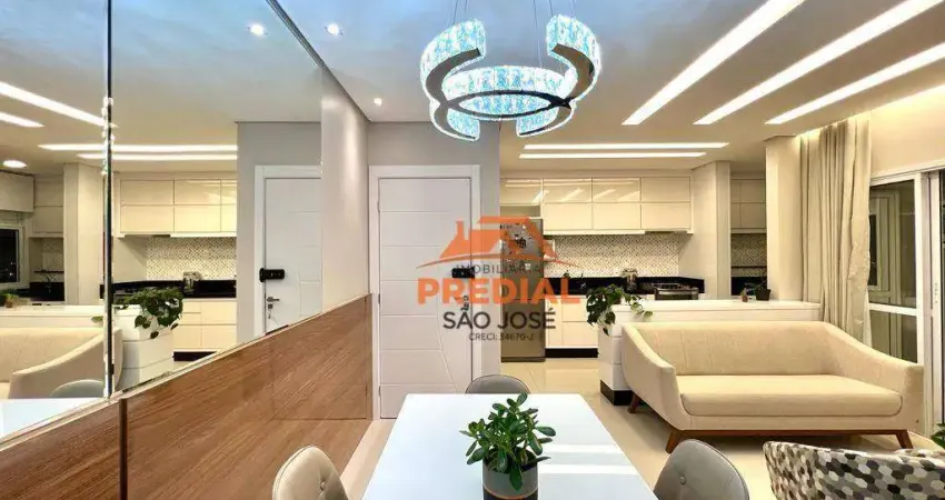Apartamento com 2 dormitórios à venda, 61 m² por R$ 590.000,00- Jardim América - São José dos Campos/SP