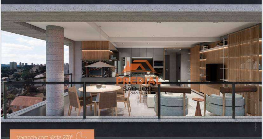 Apartamento com 3 dormitórios à venda, 93 m² por R$ 1.069.601,78 - Vila Ema - São José dos Campos/SP