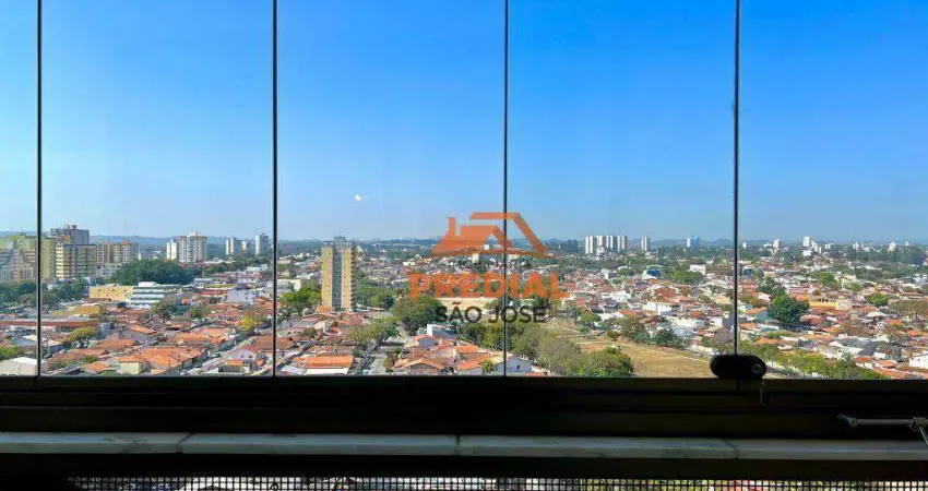 Apartamento para alugar, 65 m² por r$ 3.329,17/mês - jardim satélite - são josé dos campos/sp