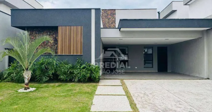 Casa com 3 dormitórios à venda, 162 m² - condomínio terras do vale - caçapava/sp