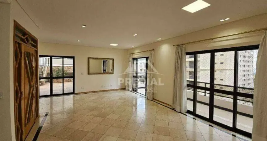 Apartamento, 262 m² - venda por r$ 2.500.000 ou aluguel por r$ 8.500/mês - jardim aquarius - são josé dos campos/sp