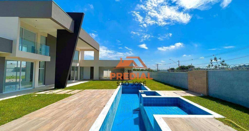 Casa com 4 suítes à venda, 714 m² por R$ 5.900.000 - Urbanova - São José dos Campos/SP