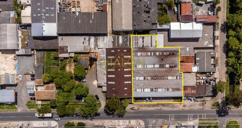 <p>Barracão no Boqueirão com 1.850m² em 2 terrenos, Zona de Serviço 1</p>