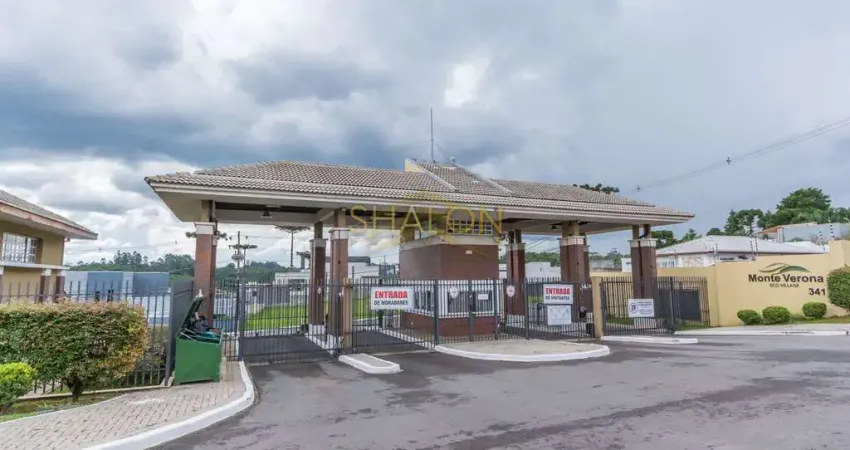 <p>casa em condominio ecológico, 2 quartos com suite, 2 vagas,  monte verona, colombo, pr.</p>