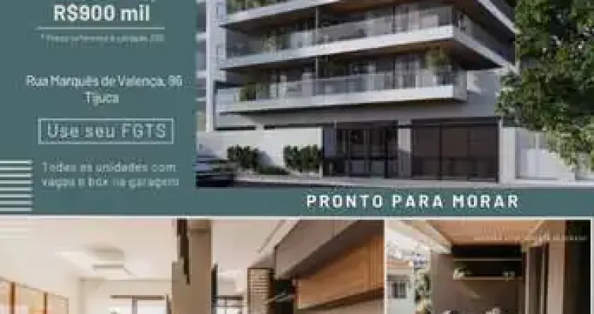 Apartamento à venda na rua marquês de valença, tijuca, rio de janeiro - rj