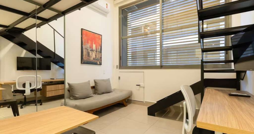 Loft à venda na Rua Harmonia, Vila Madalena, São Paulo - SP