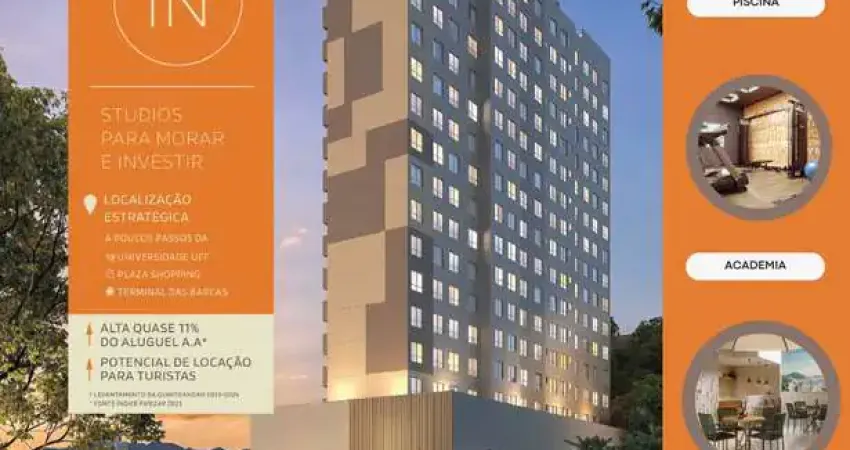 Studio à venda na Rua São Sebastião, Inga, Niterói - RJ