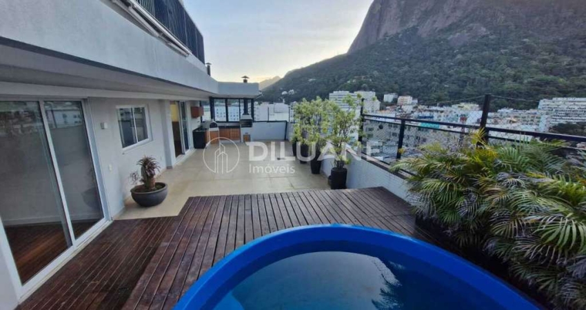 Cobertura à venda na Rua Capitão Salomão, Humaitá, Rio de Janeiro - RJ