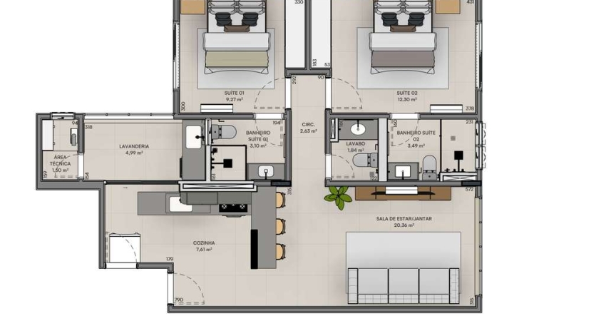 Apartamento à venda na Rua Doutor Afonso Baccari, Vila Clementino, São Paulo - SP