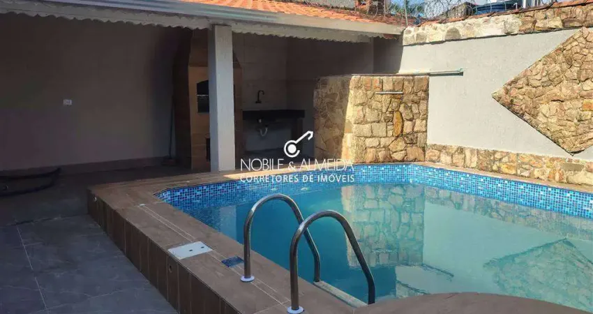 Casa à venda na rua santa terezinha, caiçara, praia grande - sp
