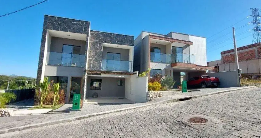 Casa à venda na avenida prefeito milton rodrigues, granjas cabuçu (manilha), itaboraí - rj
