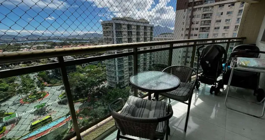 Apartamento à venda na praça antônio callado, barra da tijuca, rio de janeiro - rj