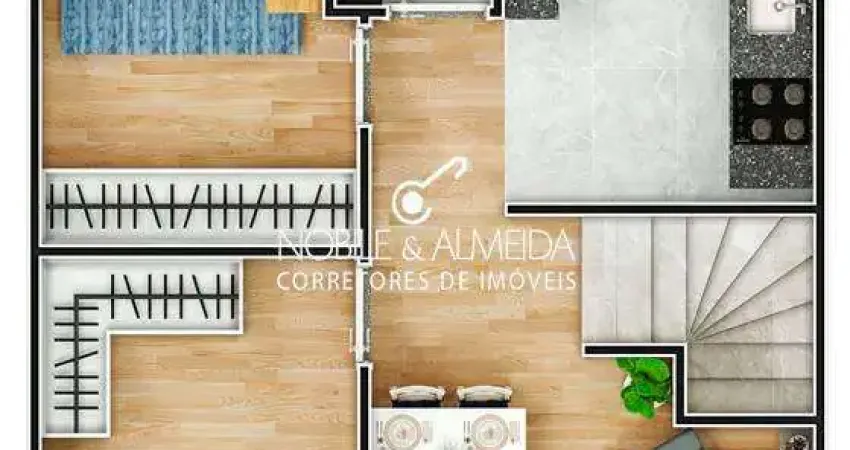 Casa de condomínio à venda na rua antilhas, guilhermina, praia grande - sp