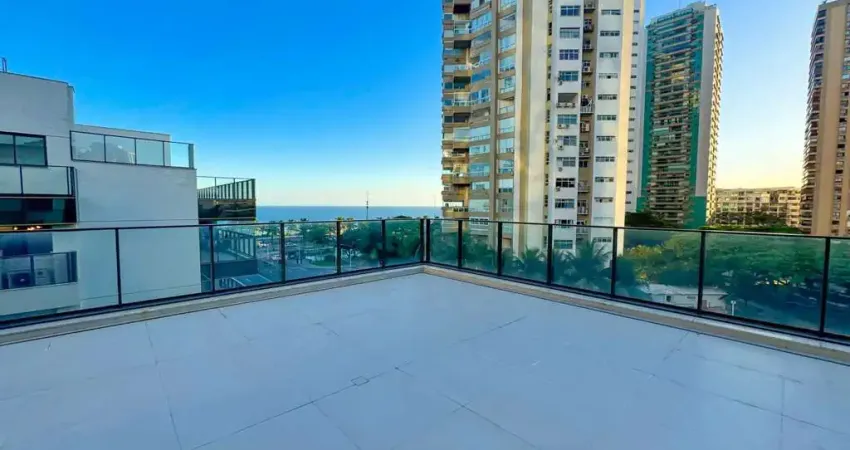 Cobertura à venda na avenida lúcio costa, barra da tijuca, rio de janeiro - rj