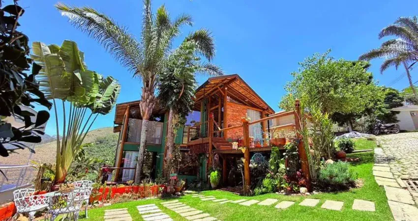 Casa de condomínio à venda na rua doutor augusto ricardo teixeira castilho, vargem grande, teresópolis - rj