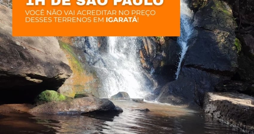 Terreno à venda na Avenida Francisco Lourenço, 25, Águas de Igaratá, Igaratá