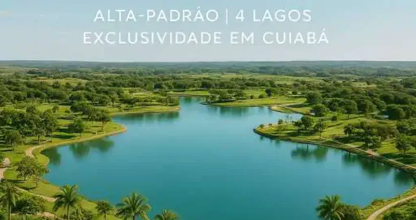 Condomínio de alto padrão em cuiabá | lago di vino - lançamento luxuoso