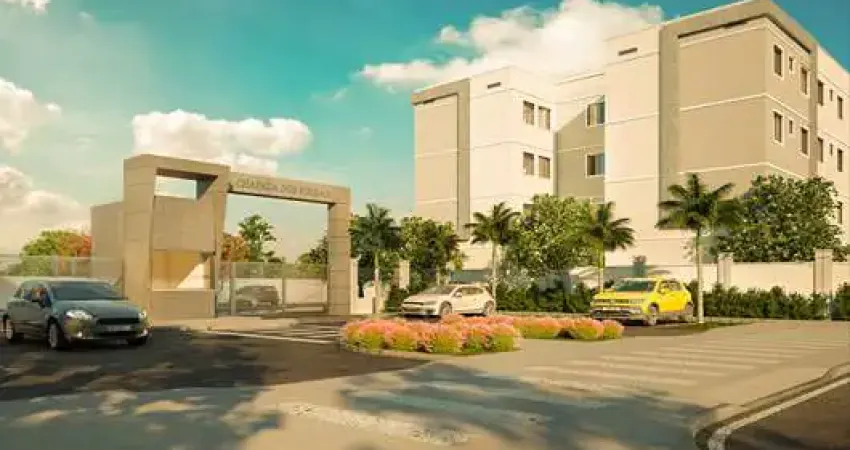 Encantador apartamento com 2 quartos no condomínio chapada dos pinhais