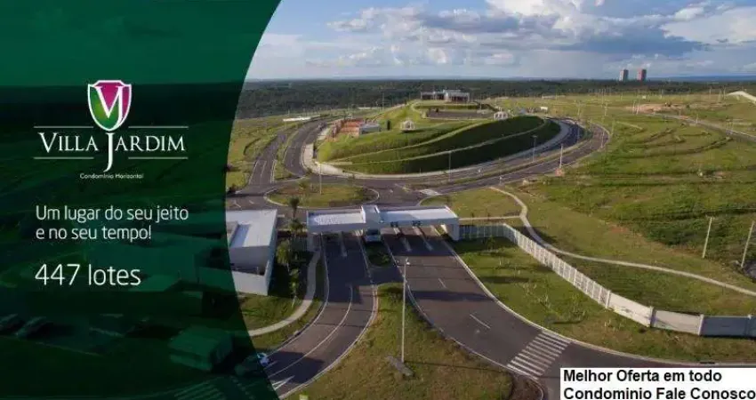 Terreno  no condomínio vila jardim parte alta, vista deslumbrante