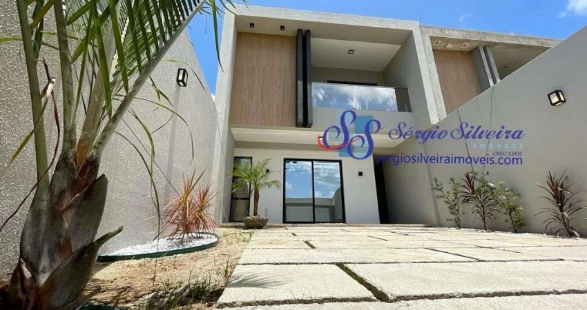 Linda casa  nascente no Eusébio com 3 dormitórios
