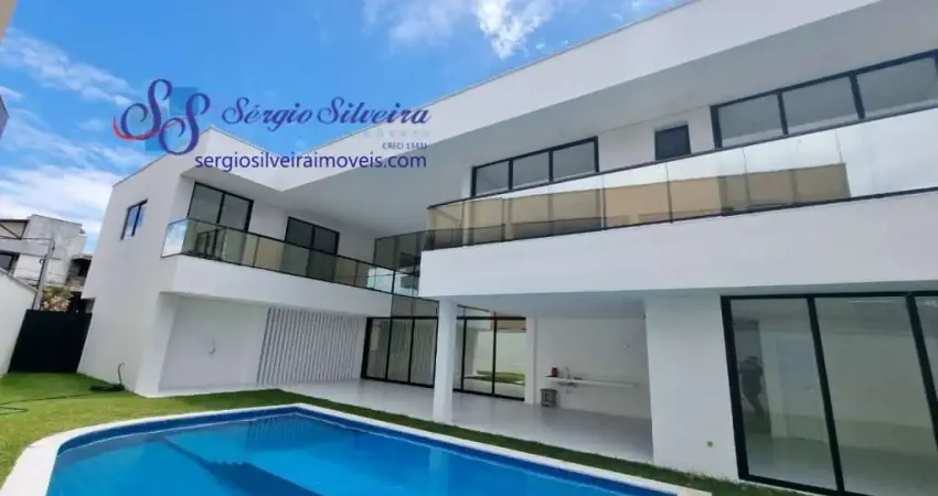 Luxuosa casa alto padrão no Alphaville Fortaleza com 5 suítes