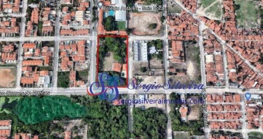 Terreno em condomínio fechado à venda na Avenida Contorno, Seis Bocas, Fortaleza