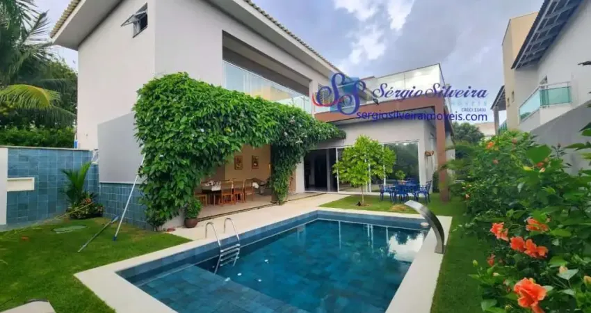 Belíssima casa no Alphaville Fortaleza com 4 suítes.
