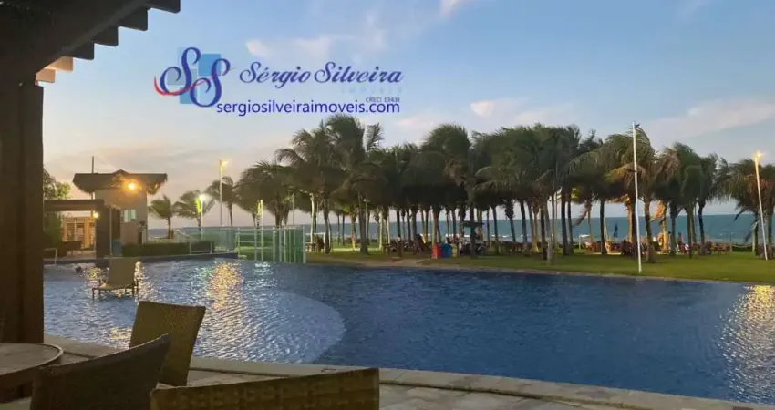 Apartamento nascente com linda vista mar no Aquiraz Riviera.