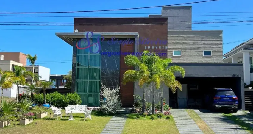 Casa mobiliada no Alphaville Fortaleza com 4 suítes