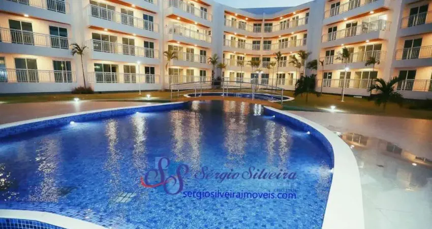 Apartamento nascente e mobiliado no Porto das Dunas!