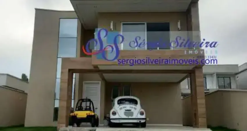 Casa dúplex e nascente na Cidade Alpha com 4 suítes