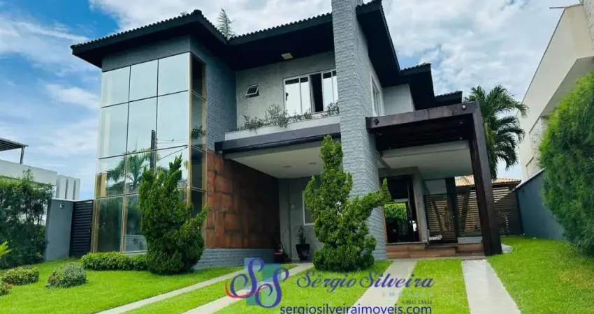 Belíssima casa toda mobiliada no Alphaville Fortaleza com 4 suítes