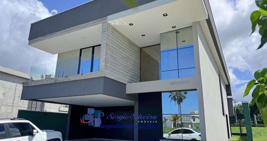 Casa de alto padrão com 5 suítes no Eusébio com lazer completo.