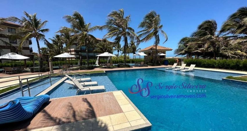 Apartamento nascente e com linda vista mar no Mandara Lanai - Porto das Dunas