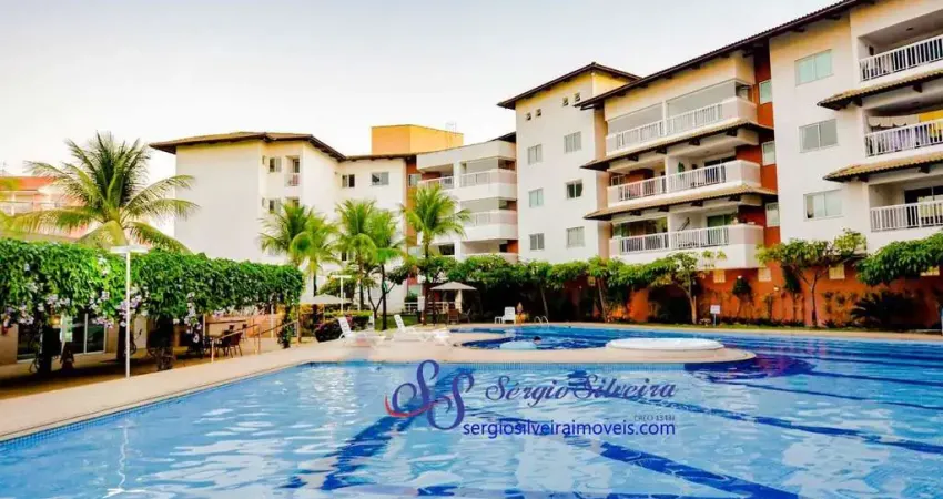 Oportunidade - apartamento com 3 quartos e lazer completo em porto das dunas