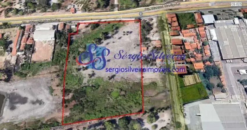 Amplo terreno com 24.800m² com localização privilegiada na av. maestro lisboa!