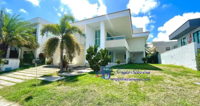 Belíssima casa duplex com 4 suítes no alphaville fortaleza.