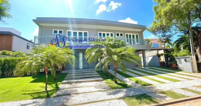 Ampla casa duplex com 5 suítes e lazer completo - alphaville fortaleza.