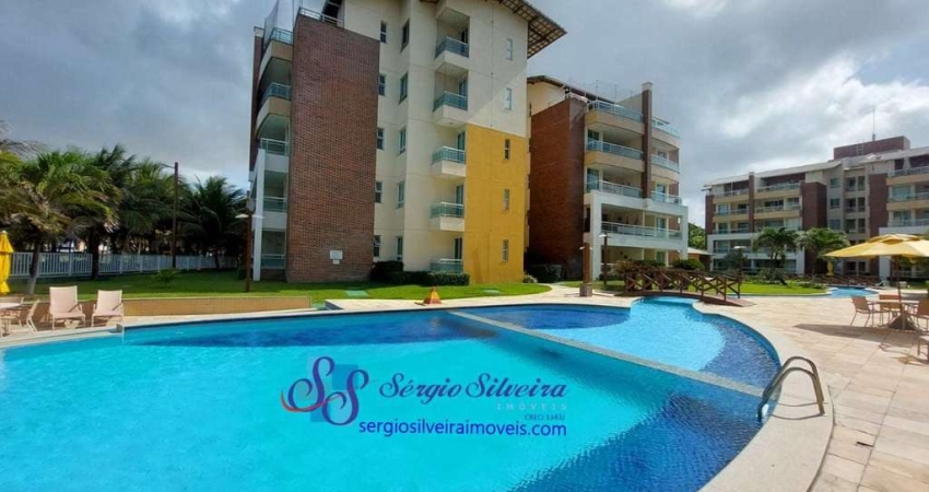 Apartamento porteira fechada em porto das dunas com vista para o mar!