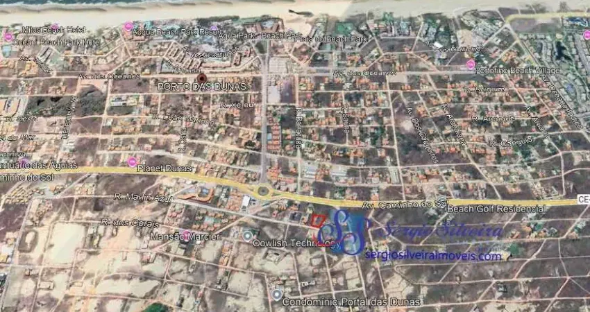 Terreno em condomínio fechado à venda no Porto das Dunas, Aquiraz 