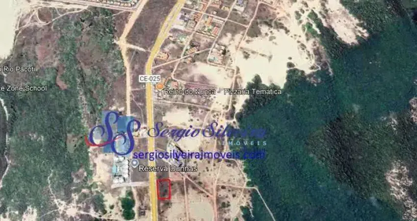 Terreno amplo e plano com localização privilegiada – porto das dunas