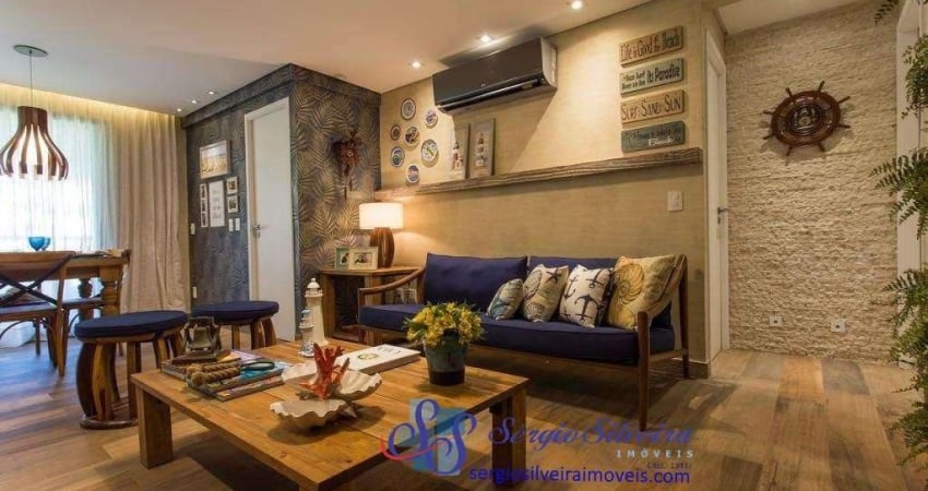 Apartamento mobiliado, térreo, nascente e com linda vista para o mar! porto das dunas.