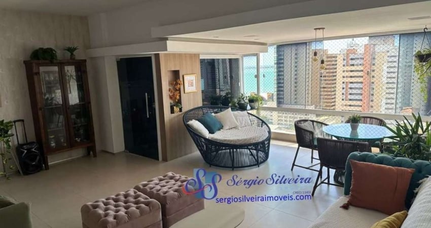 Amplo apartamento no edifício thomé pereira – praia de iracema